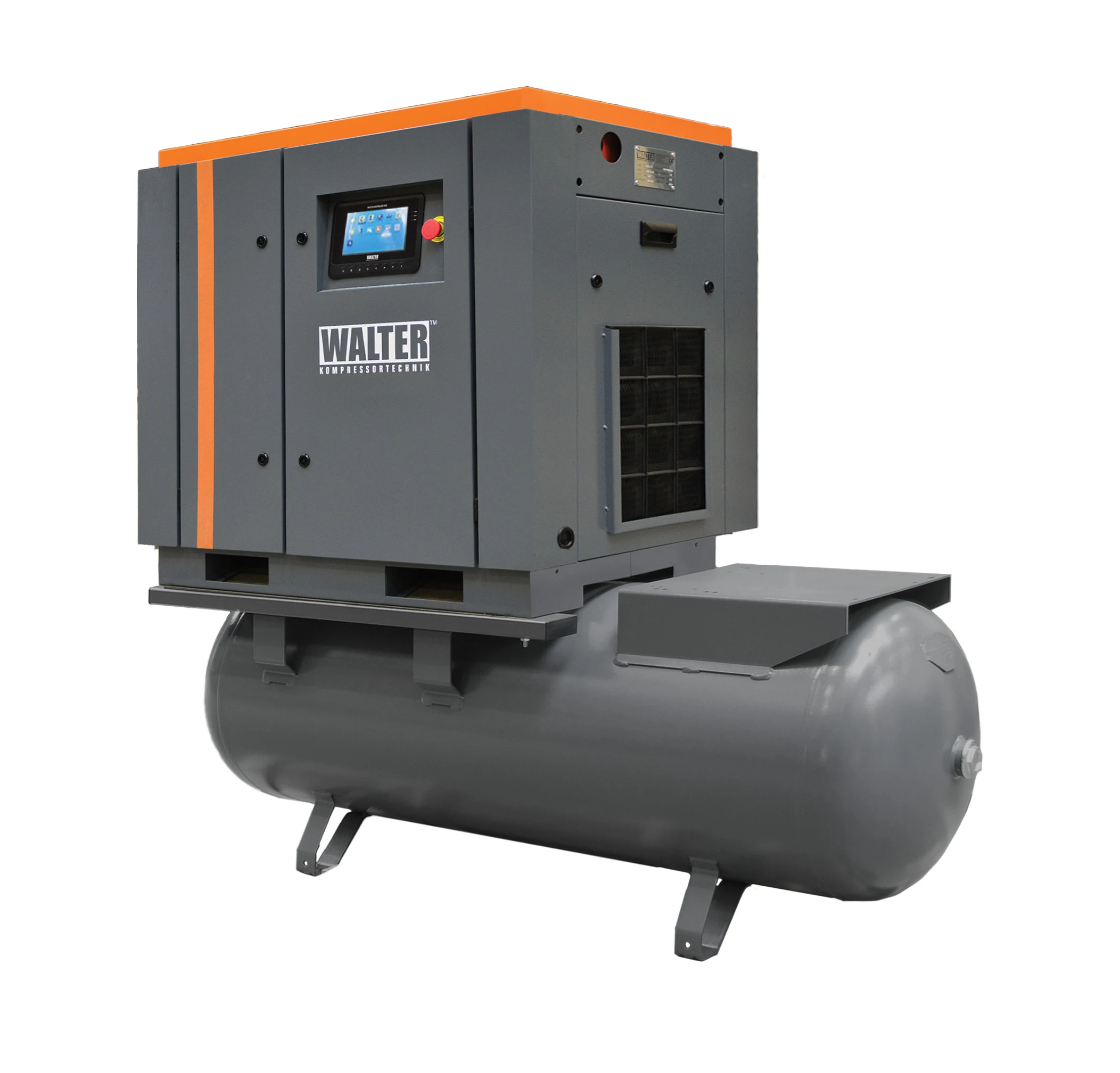 Sprężarka śrubowa SK 7,5 SP/500L, moc 7,5 kW, zbiornik 500 L, ciśnienie 8–13 bar, głośność 65 dB